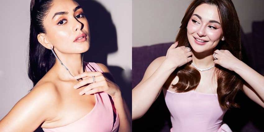 Mrunal thakur and hania aamir
