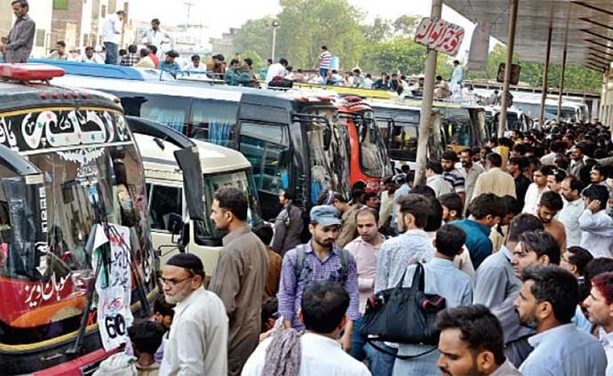 Bus station